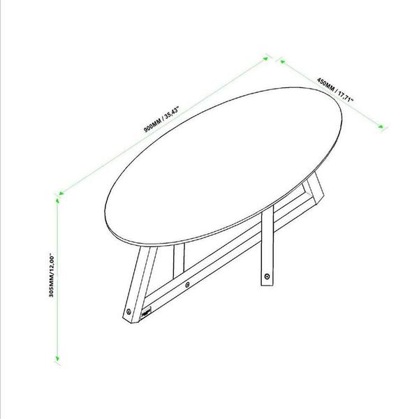 Imagem de Mesa de Centro Classic Nature - Tebarrot