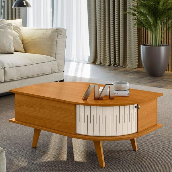 Imagem de Mesa de Centro Decorativa Moderna Índia com Design único e Elegante  Pratikza