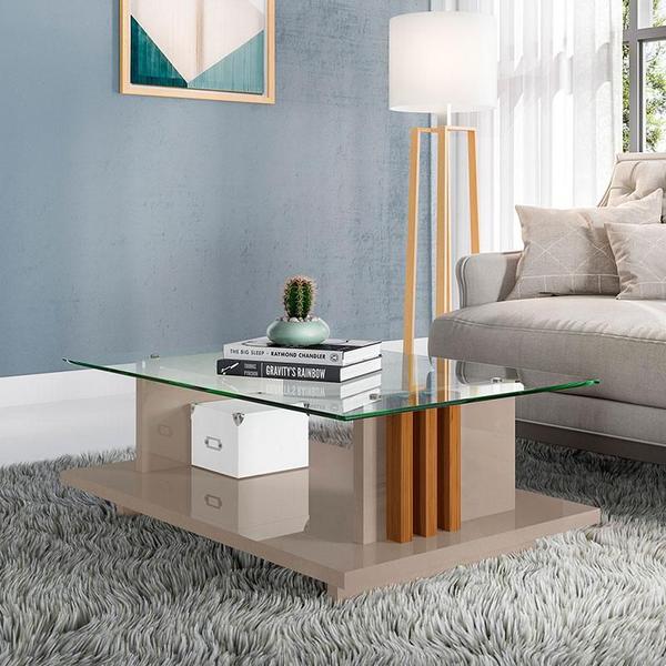 Imagem de Mesa de Centro Frizz Fendi Naturale - Madetec