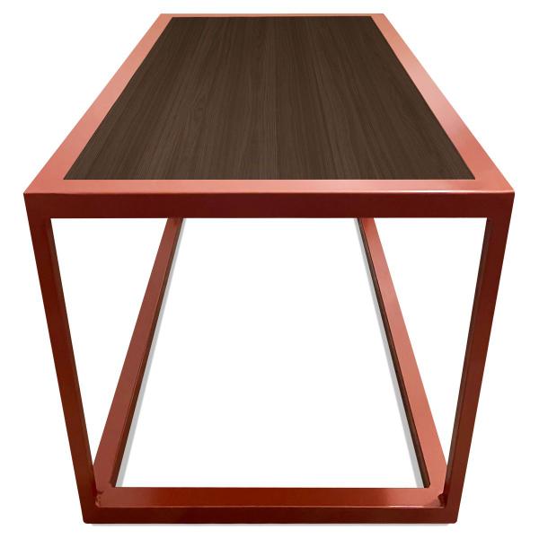 Imagem de Mesa De Centro Goldin Retangular Para Sala Decoração Cobre/Villandry