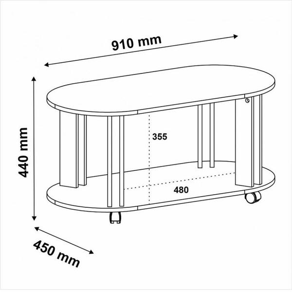 Imagem de Mesa de Centro Mundi Artely