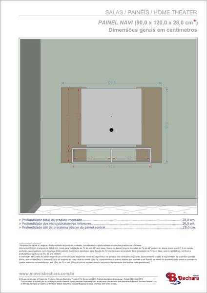 Imagem de Mesa de Centro Sala Brilhante Carrara Pintura Efeito Mármore