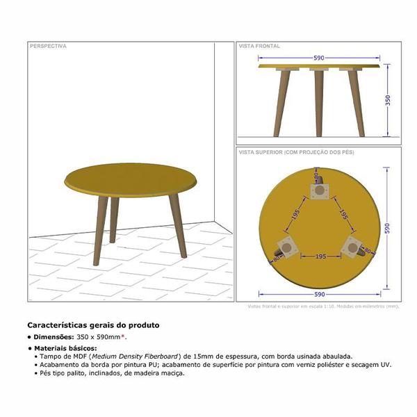 Imagem de Mesa de Centro Sala Brilhante