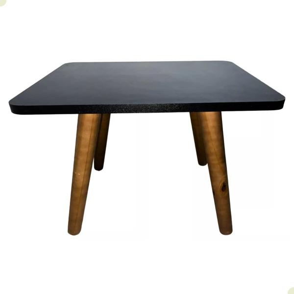 Imagem de Mesa de Centro Sala Decorativa MDF Retro Pe Palito