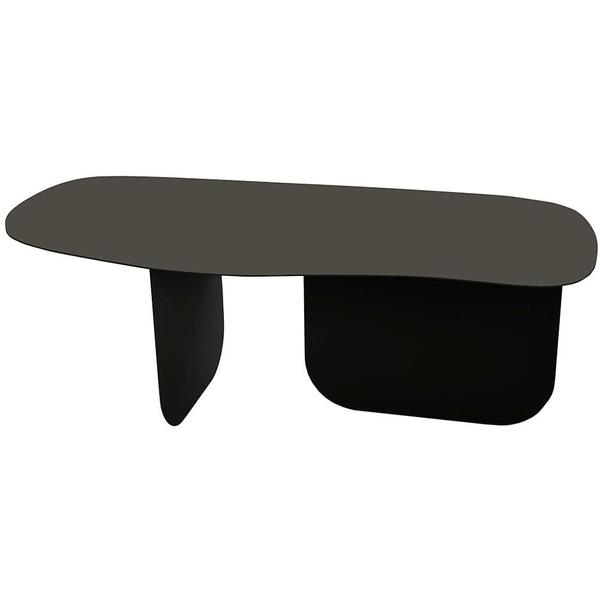 Imagem de Mesa de Centro Stone G Aço Carbono Preto - 74274