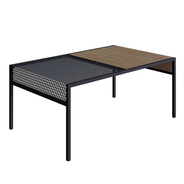 Imagem de Mesa de Centro York Hanover e Preta 80 cm