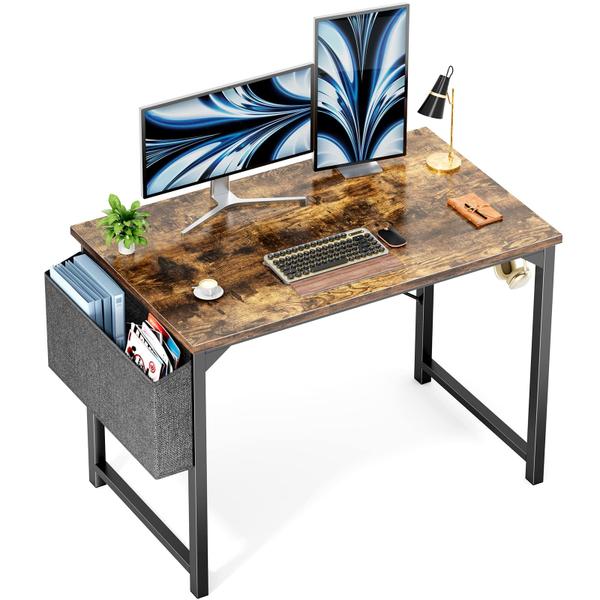 Imagem de Mesa de computador OLIXIS Small 100cm Home Office Rustic Brown