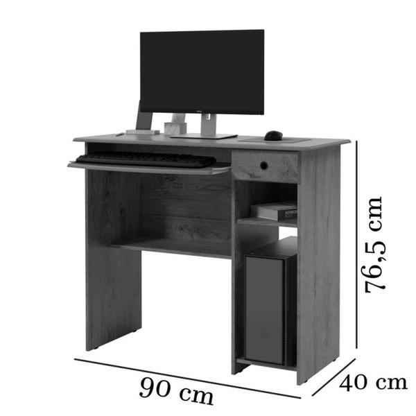 Imagem de Mesa de Computador Viena  6665 Escrivaninha Freijo