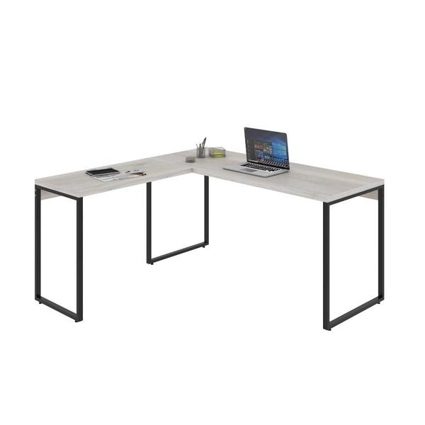 Imagem de Mesa De Escritório Em L Estilo Industrial 1,50x1,50m Kuadra