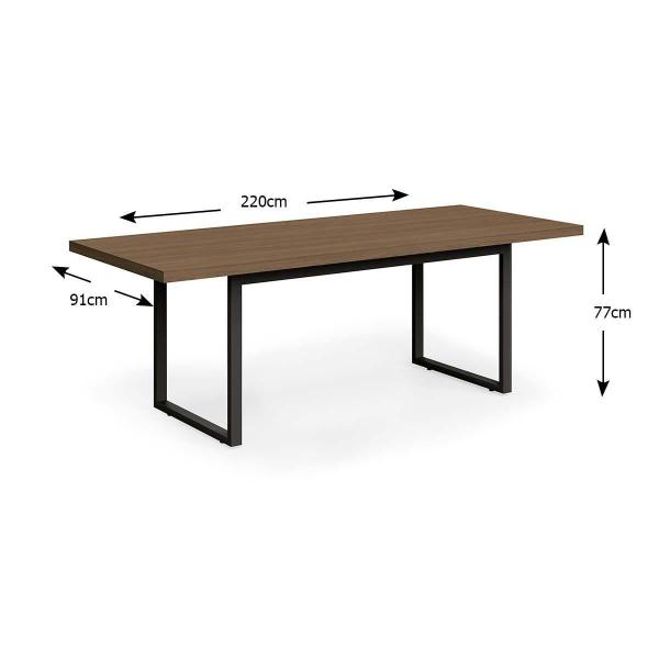 Imagem de Mesa de Escritório Industrial Frame F220 Munique - Kappesberg