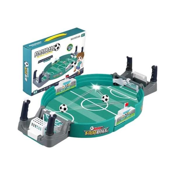 Imagem de Mesa de Futebol de Mesa Portátil para Crianças - Jogo de Tabuleiro para Festa Familiar