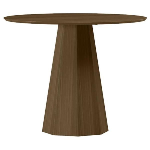 Imagem de Mesa de Jantar 100x100 cm Isis sem Vidro Imbuia   New Ceval