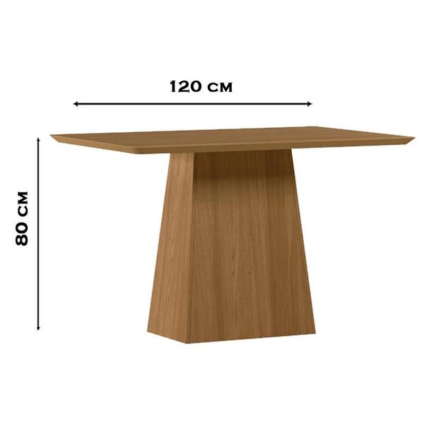 Imagem de Mesa de Jantar 120 cm Barbara sem Vidro Ype  New Ceval