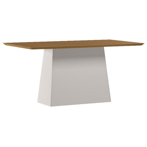 Imagem de Mesa de Jantar 160 cm Barbara sem Vidro Off White Ype  New Ceval