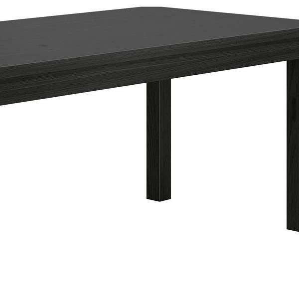 Imagem de Mesa de Jantar 200cm 8 Lugares Pés Madeira Maciça Nogueira Safira Shop JM