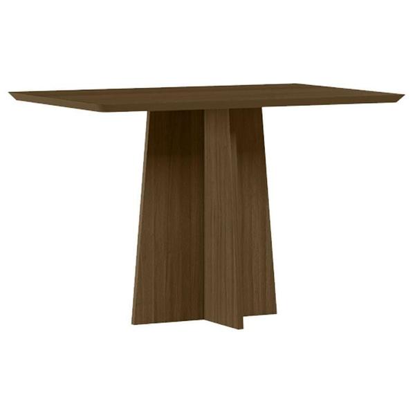 Imagem de Mesa de Jantar Anitta 120x80 cm sem Vidro Imbuia  New Ceval