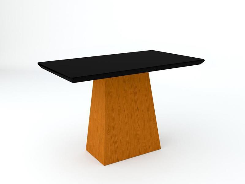 Imagem de Mesa de Jantar Bárbara 1200X800 Ype/Preto - New Ceval