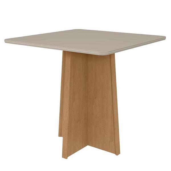 Imagem de Mesa de Jantar Celebrare 90 cm Amêndoa Clean Off White  Lopas