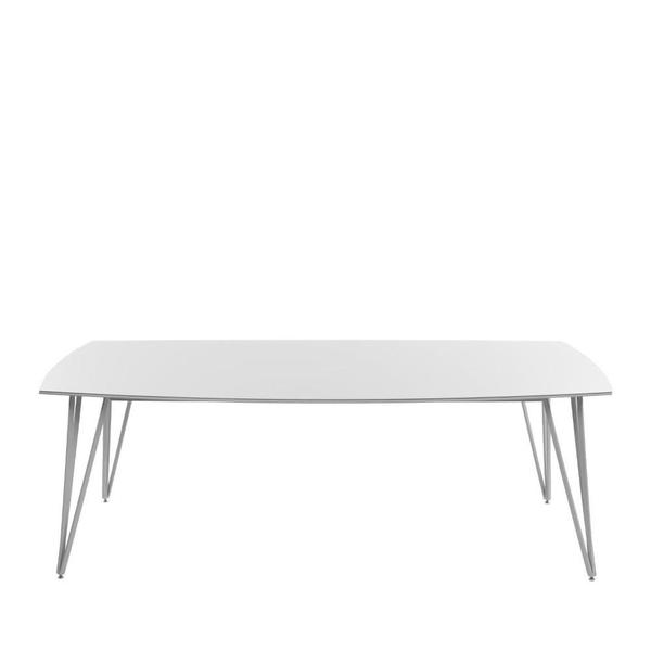 Imagem de Mesa de Jantar Cerys 220 cm - Branco Fosco