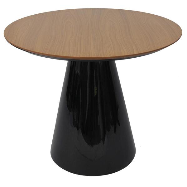 Imagem de Mesa de Jantar Cone 130 cm Base Preta