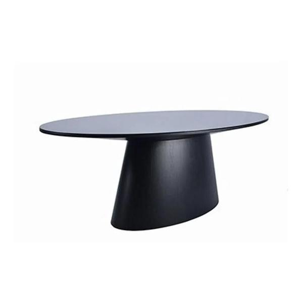 Imagem de Mesa de Jantar Cone Oval 120X80 cm Laqueada