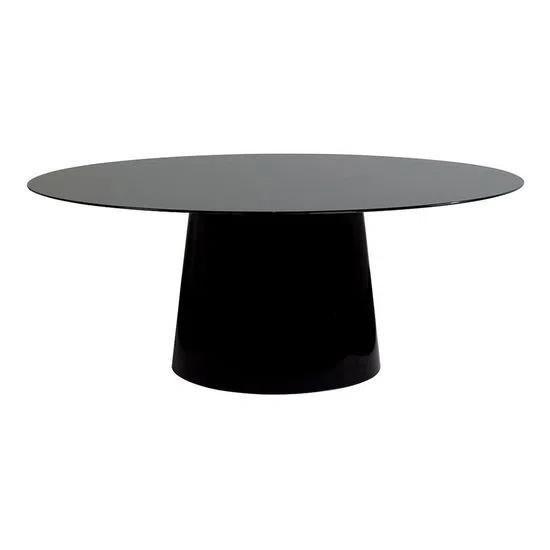 Imagem de Mesa de Jantar Cone Oval 160x90 cm Laqueada