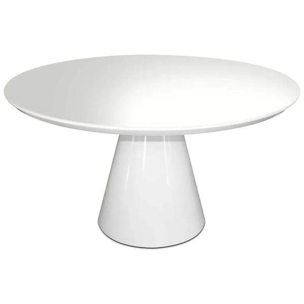 Imagem de Mesa de Jantar Cone Redonda 70 cm Laqueada