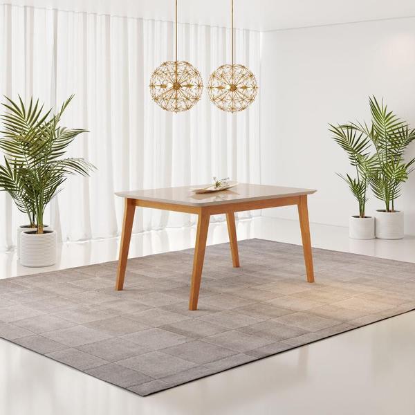 Imagem de Mesa de Jantar Elegance JCM Movelaria Off White 1,80 M