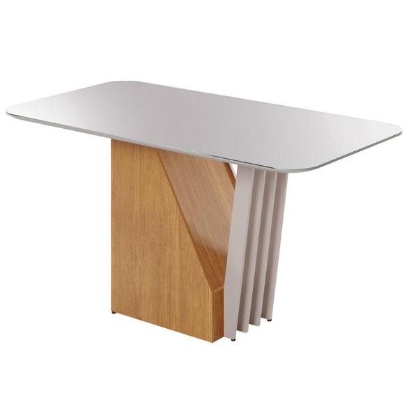 Imagem de Mesa de Jantar Harpa JCM Movelaria Off White 1,20 M