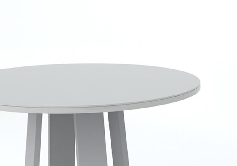 Imagem de Mesa de Jantar Isabela 1000X1000 Off White - New Ceval