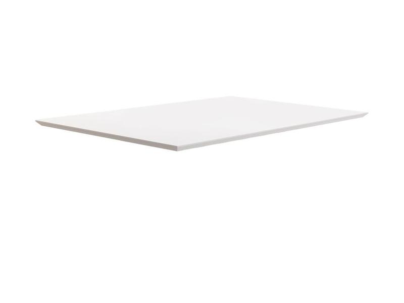 Imagem de Mesa de Jantar Kate 120cm Amendoa Off White - Poliman