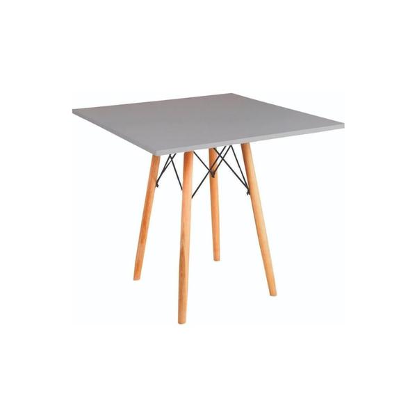 Imagem de Mesa de Jantar Quadrada Eames Eiffel 70 cm - Cinza