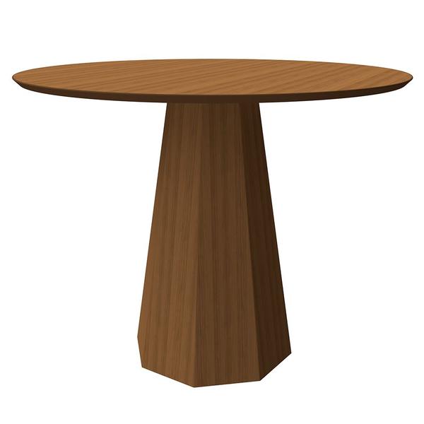 Imagem de Mesa de Jantar Redonda Agnes 135 cm Imbuia - D'Rossi