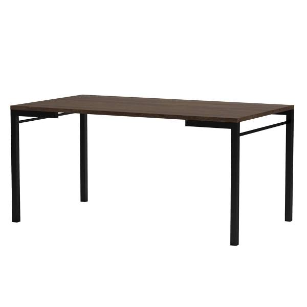 Imagem de Mesa de Jantar Retangular 160cm + 6 Cadeiras Assento Napa LP