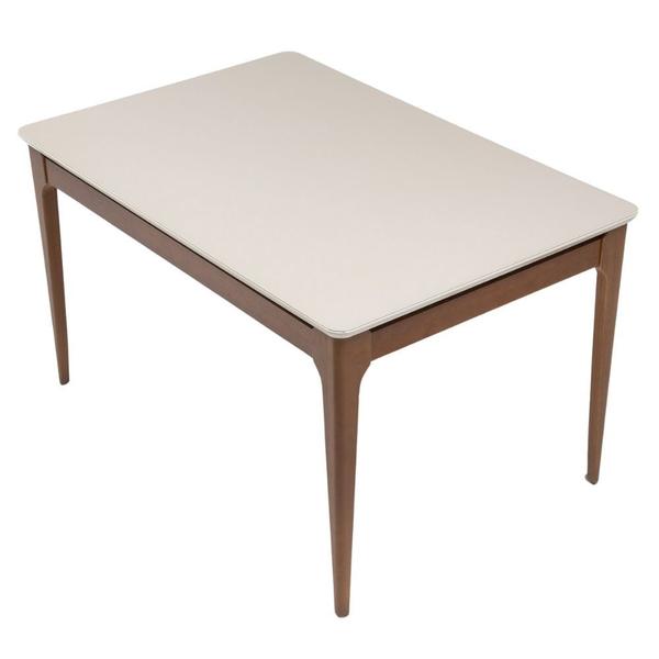 Imagem de Mesa de Jantar Retangular Verona Off White Nature 160x90