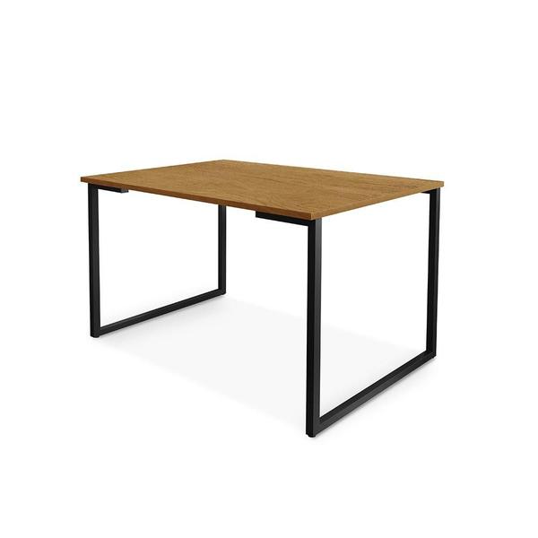 Imagem de Mesa de Jantar Steel Estilo Industrial Pés de Aço 120x80cm