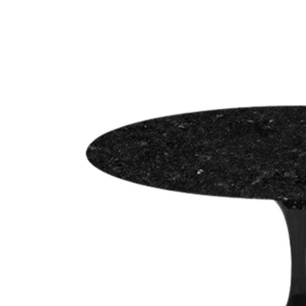 Imagem de Mesa de Jantar Tulipa Saarinen Redonda 100 cm Mármore São Gabriel