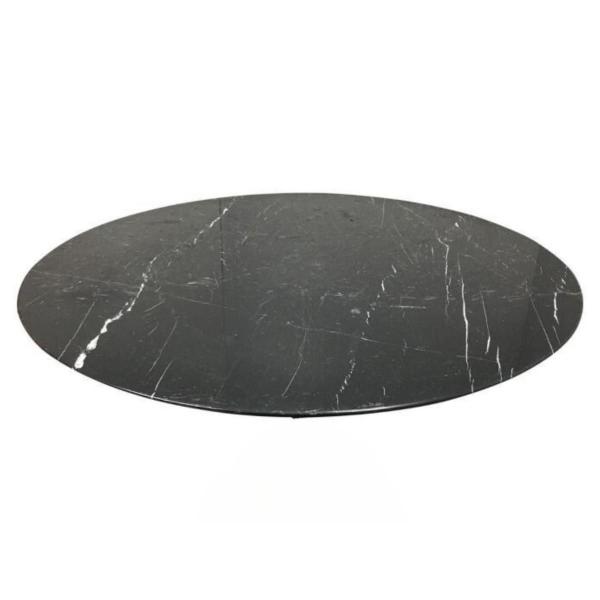 Imagem de Mesa de Jantar Tulipa Saarinen Redonda 150 cm Mármore Nero