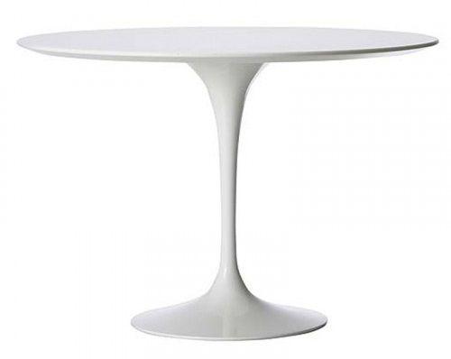 Imagem de Mesa de Jantar Tulipa Saarinen Redonda 60 cm Tampo Laqueado