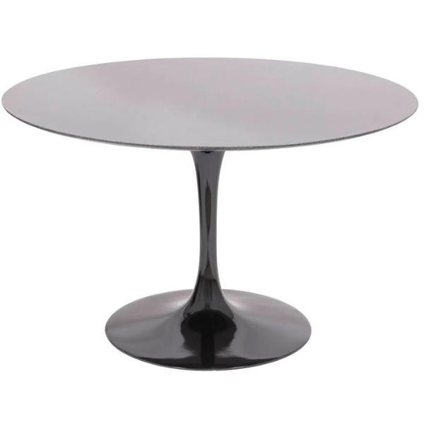 Imagem de Mesa de Jantar Tulipa Saarinen Redonda 90 cm Tampo Laqueado