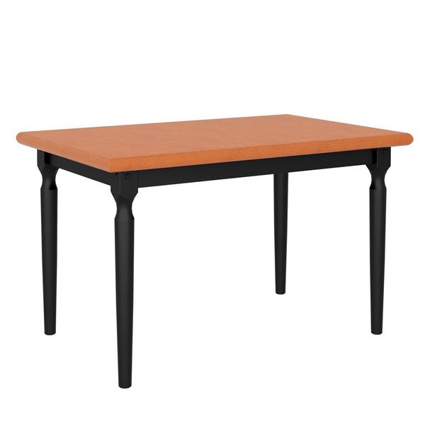 Imagem de Mesa de Jantar Udine Preto e Natural 125x80