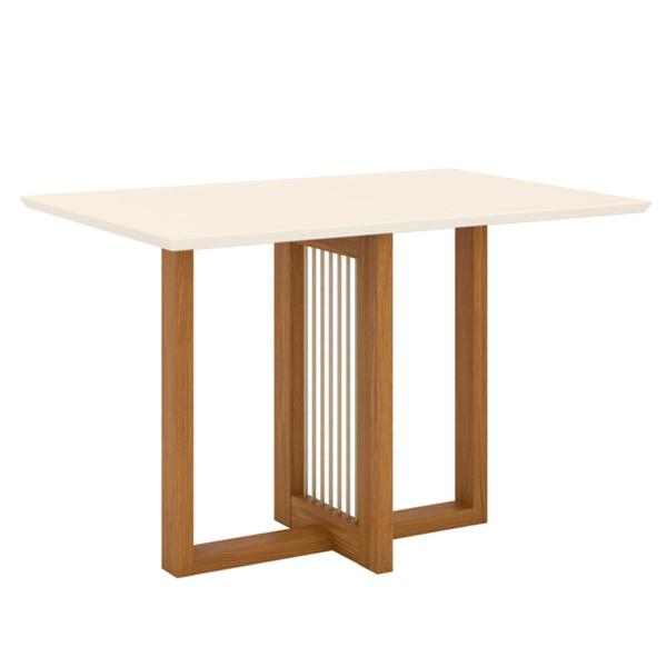 Imagem de Mesa de Madeira Natalí Nature/Off White Sc75 - Henn