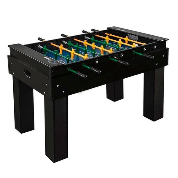 MESA DE PEBOLIM TOTÓ ELITE Embutido, Bonecos de Alumínio COR PRETA 1080 KLOPF Imagem de MESA DE PEBOLIM TOTÓ ELITE Embutido, Bonecos de Alumínio COR PRETA 1080 KLOPF