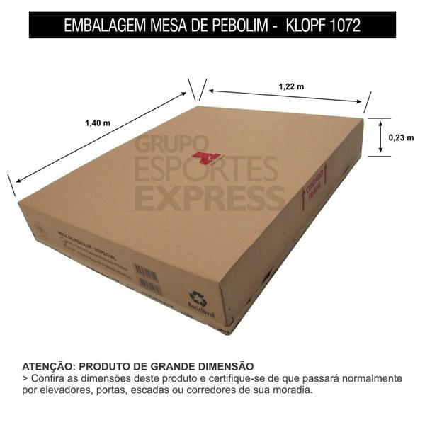 Imagem de Mesa de Pebolim/Totó em  Madeira Maciça  com Varões Passantes - Klopf - Cód. 1072 