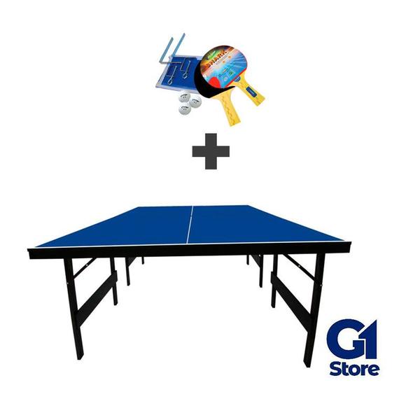 Imagem de MESA DE PING PONG MDP 12mm Olimpic 1014 + KIT Completo 5031