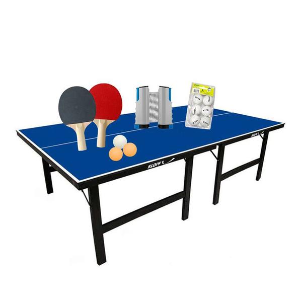 Imagem de MESA DE PING PONG MDP 15mm 1001 KLOPF + Kit 5091 + 6 Bolinhas Branca