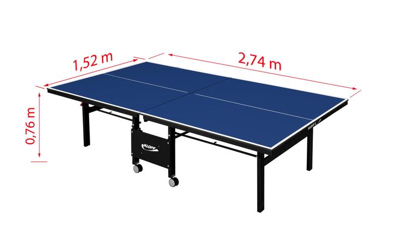 Imagem de Mesa de Ping Pong/Tênis de Mesa Paredão MDF 18mm Klopf