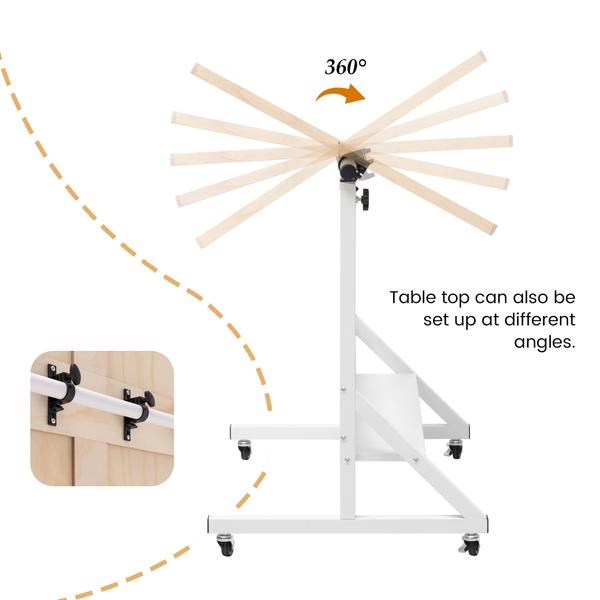 Imagem de Mesa de quebra-cabeça Tektalk com ajuste de ângulo e altura