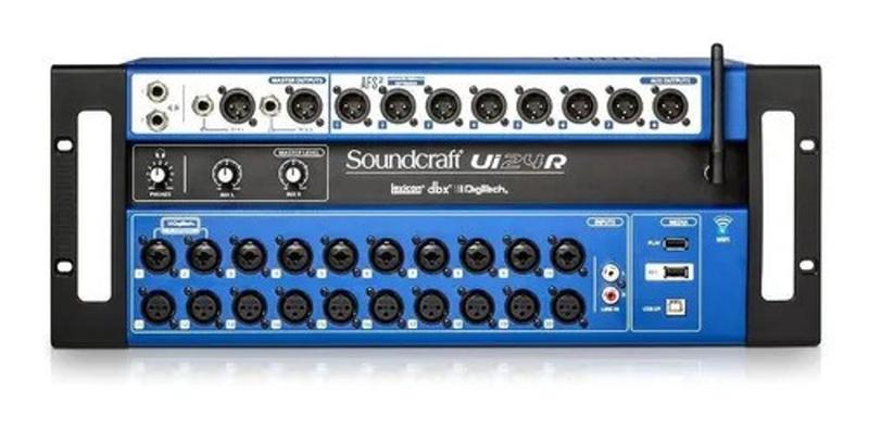 Imagem de Mesa de Som 24 Canais UI24 Soundcraft - Digital