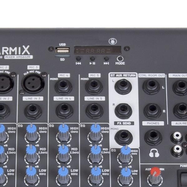 Imagem de Mesa De Som 6 Canais STARMIX XMS 602R - LL ÁUDIO